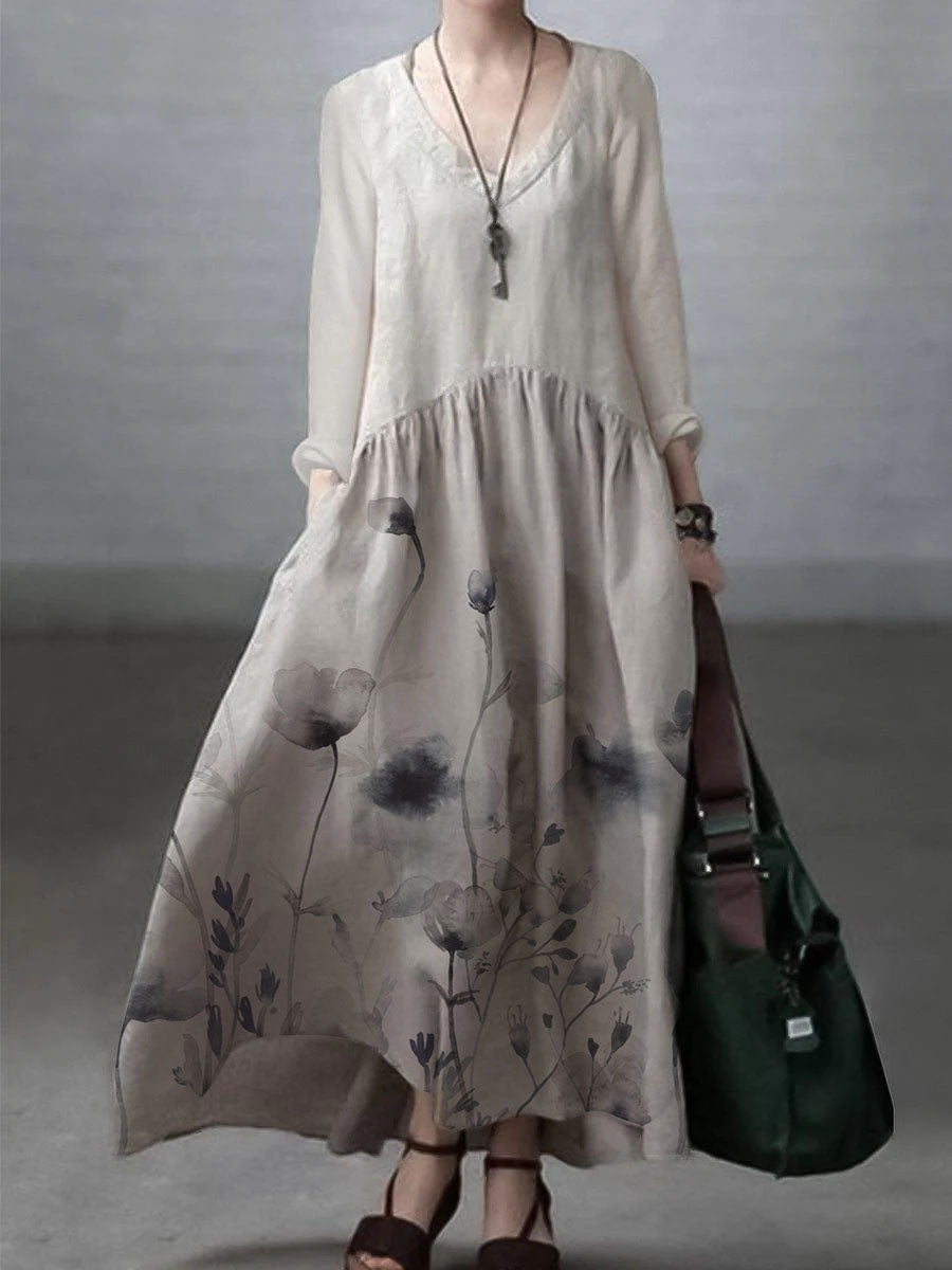 A Vintage Style Dress with Delicate Timeless Details