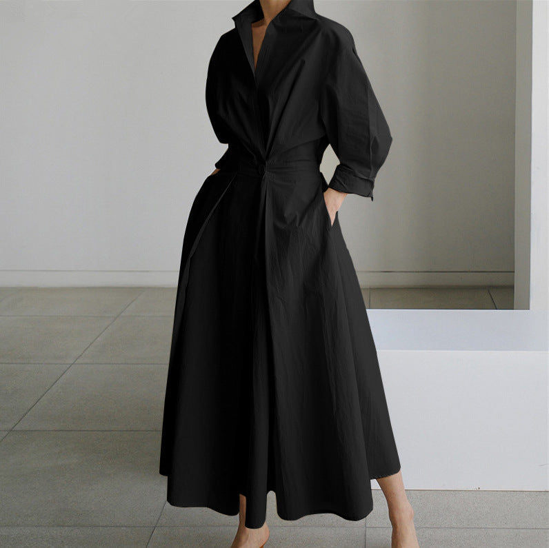 Molly Statement Long Sleeve Dress Everyday Luxe Edit