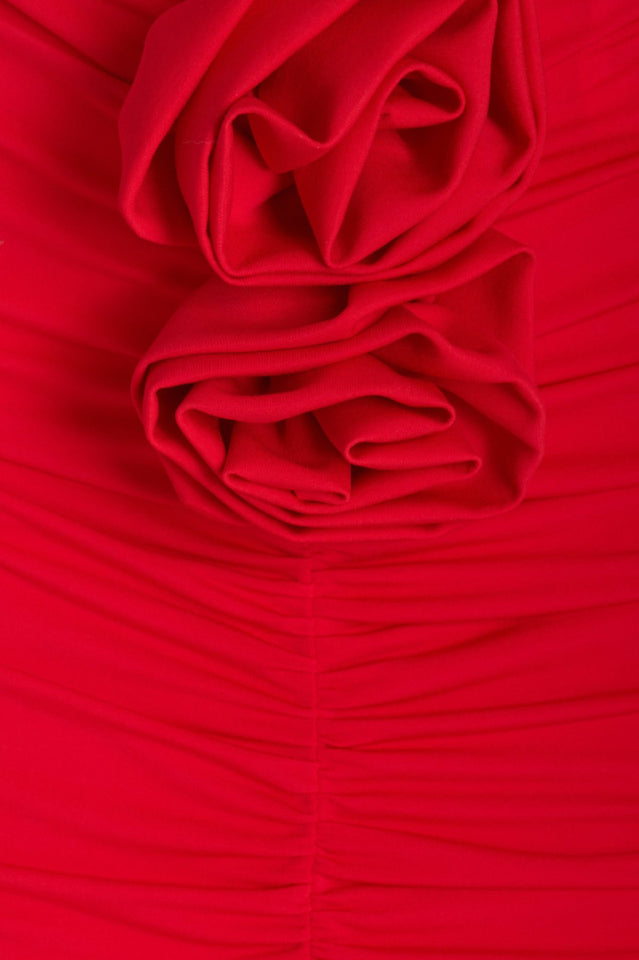 Genevieve Rose Stylish Ruched Dress
