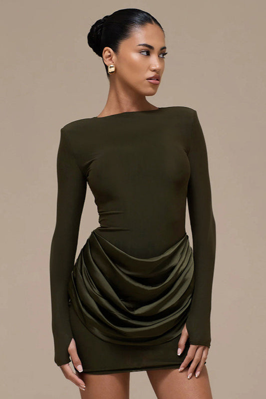 Ruched Bodycon Dress 9