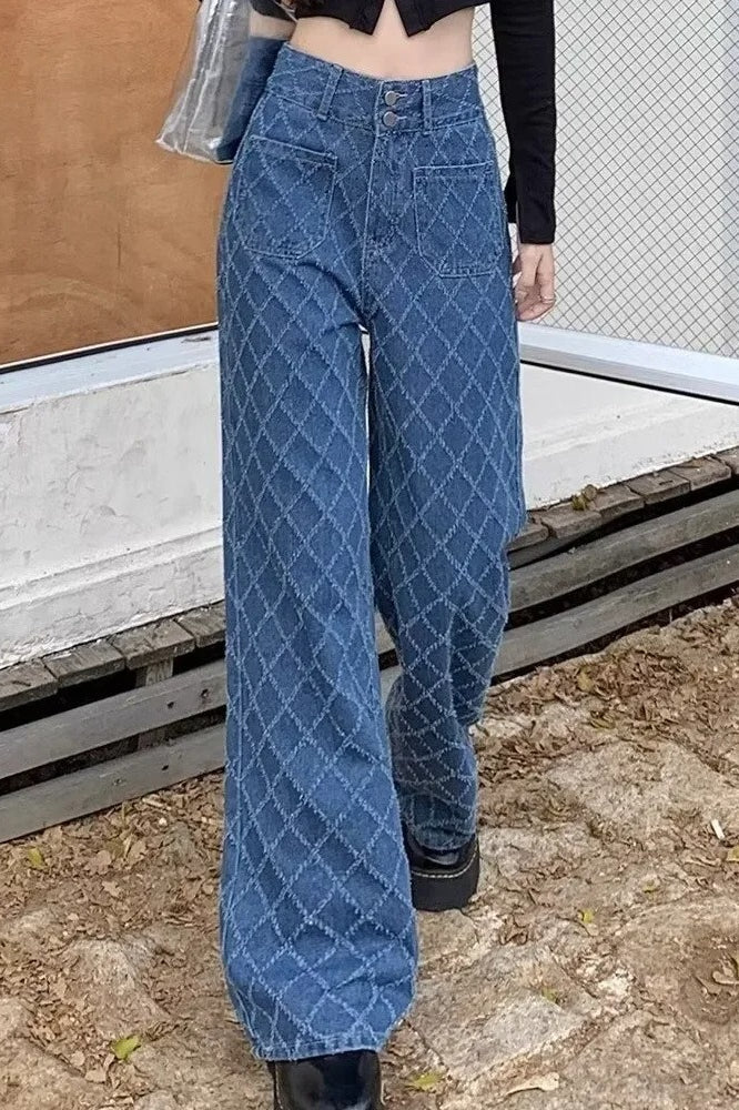 Loose Fit Slimming StraightLeg Jeans