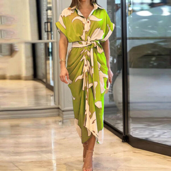 Summer Babe Midi Dress Lime