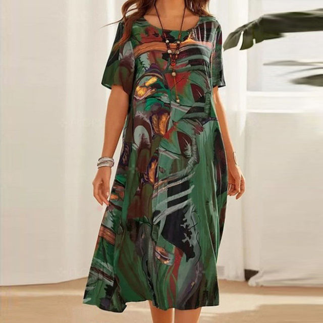 Eva Simple and Stylish Summer Dress for Women Smart Casual Outfit