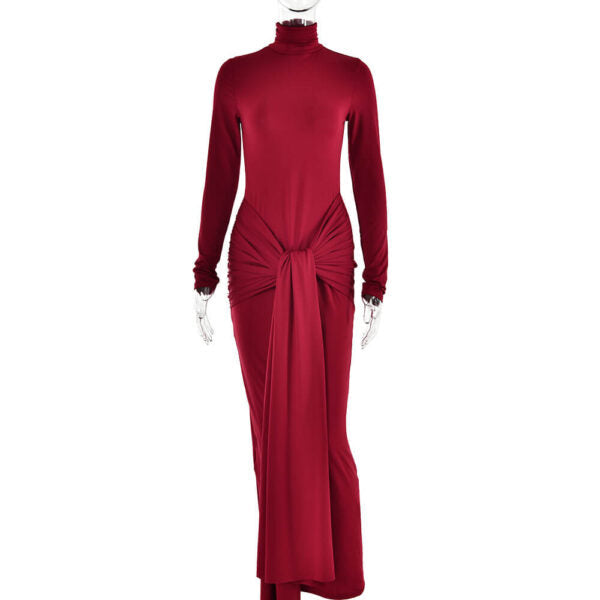 Roma Maxi Dress Maroon