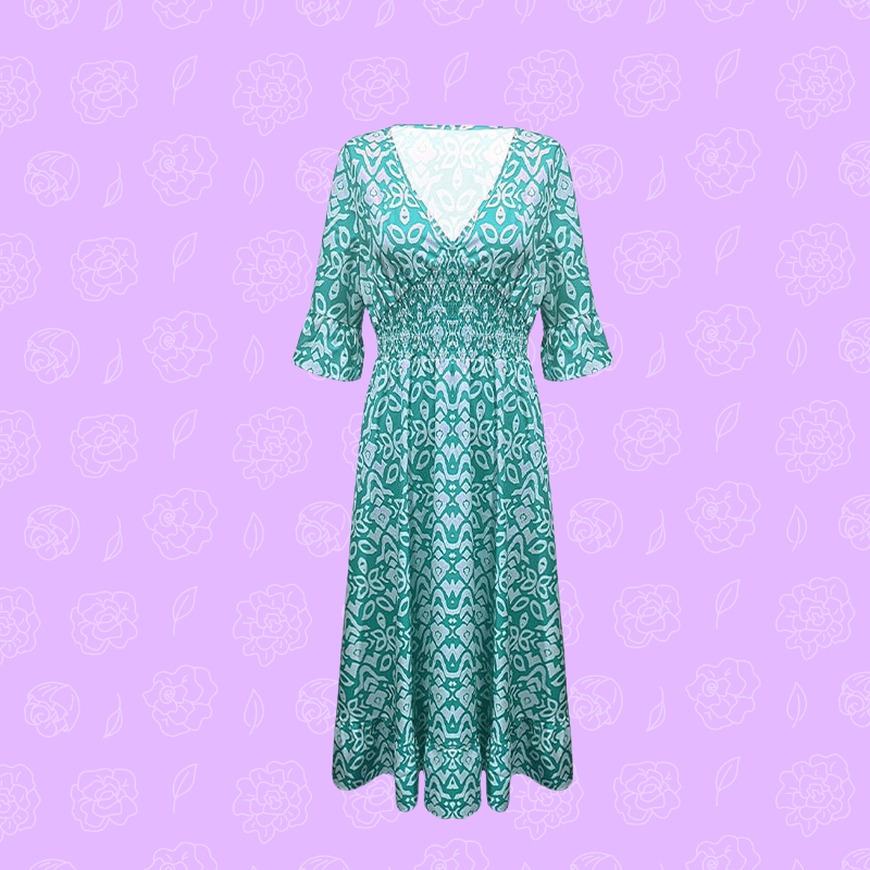 Narelle Elegant and Casual Summer Dress for Women Modern Trendy Look