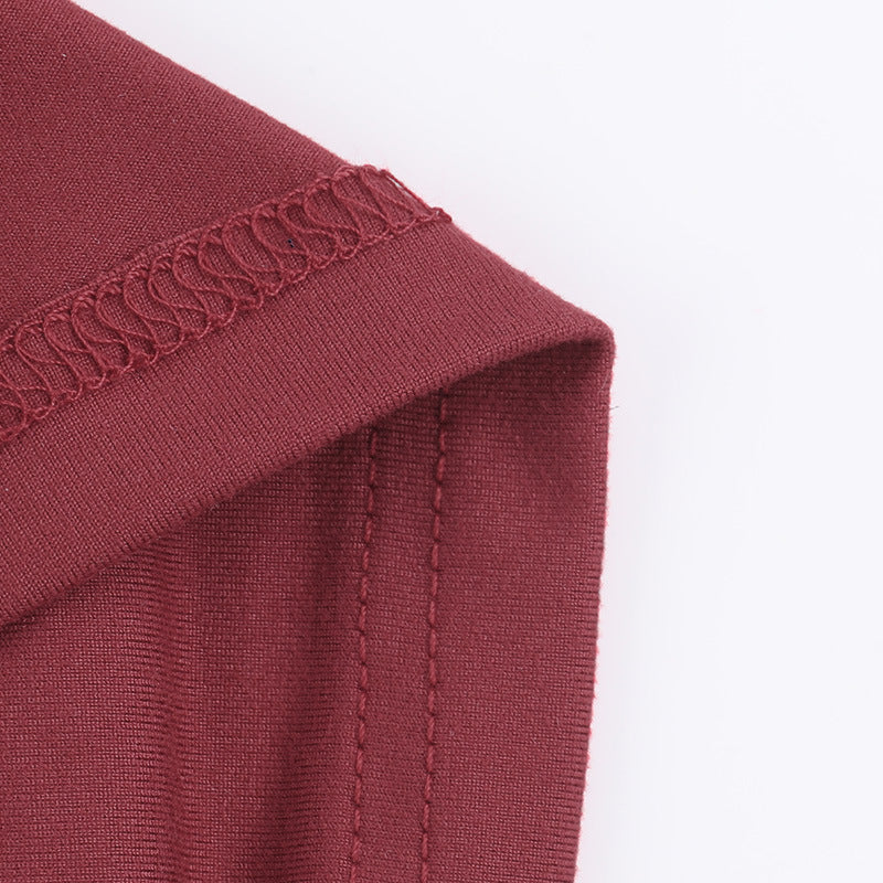 Ruby Radiance Dress Maroon