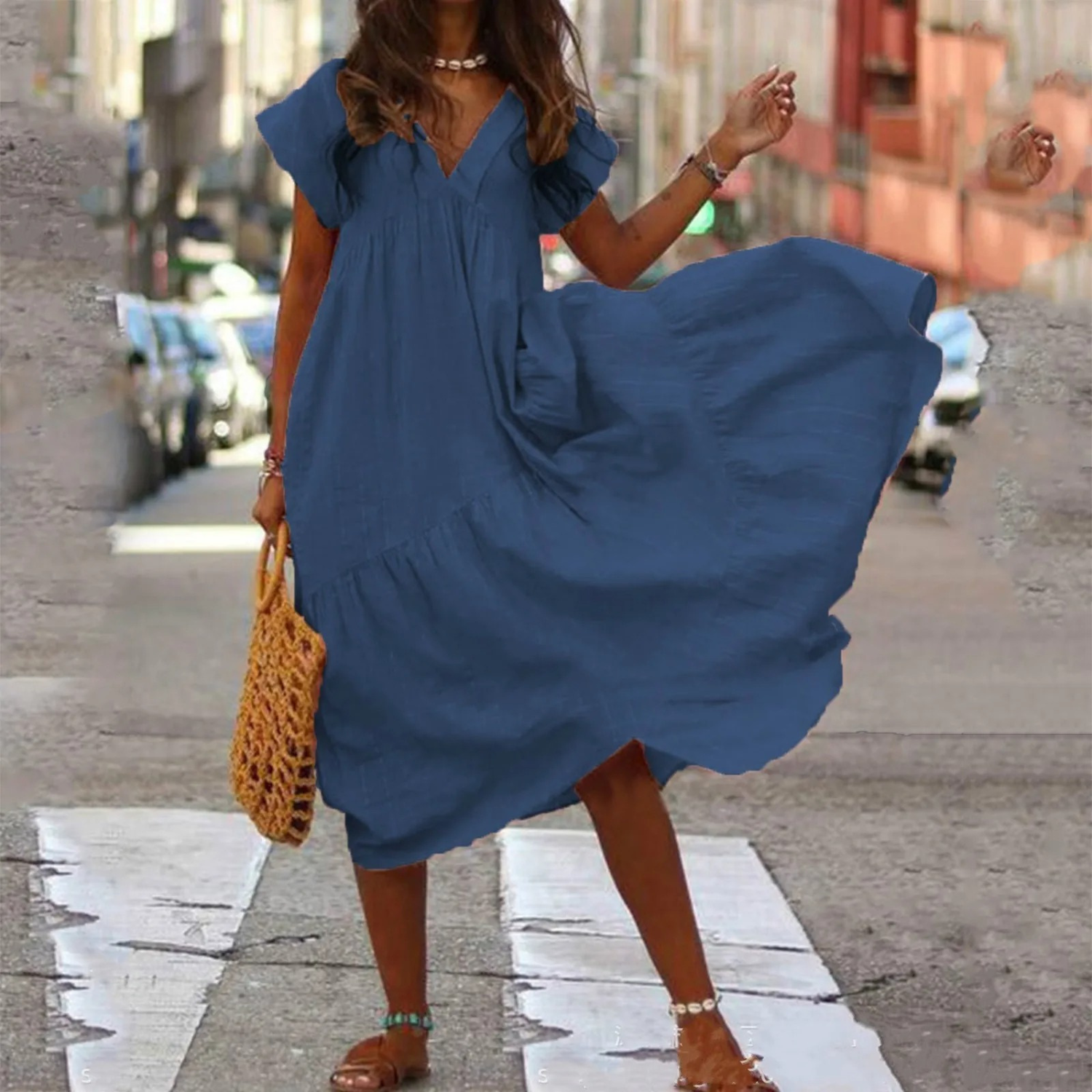 Katarina Casual and Relaxed Dress for Women Sophisticated Look