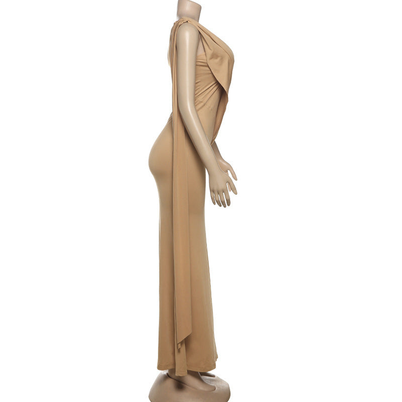 Elnora Maxi Dress Khaki