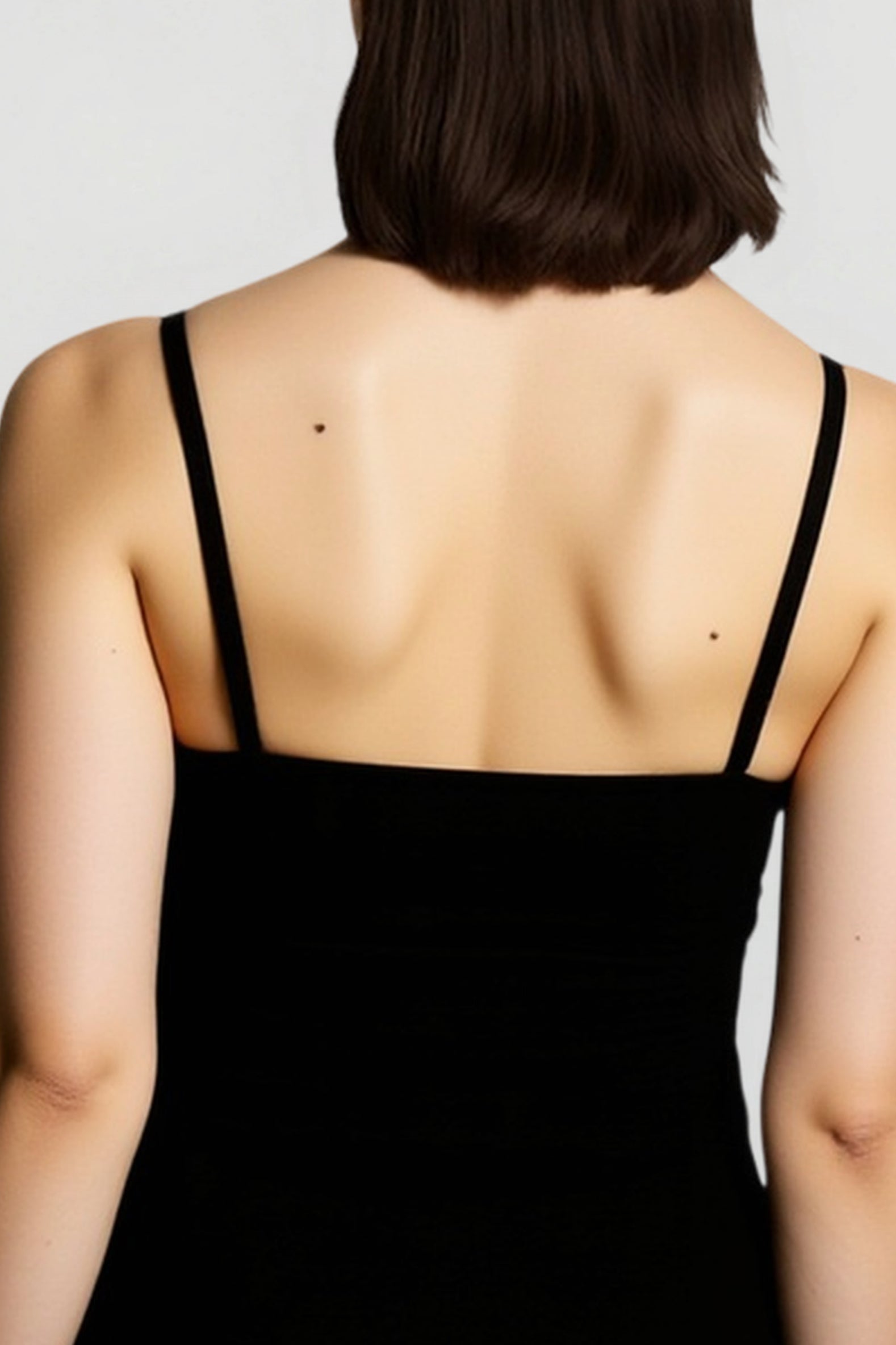 Leopard print color block a line cami top