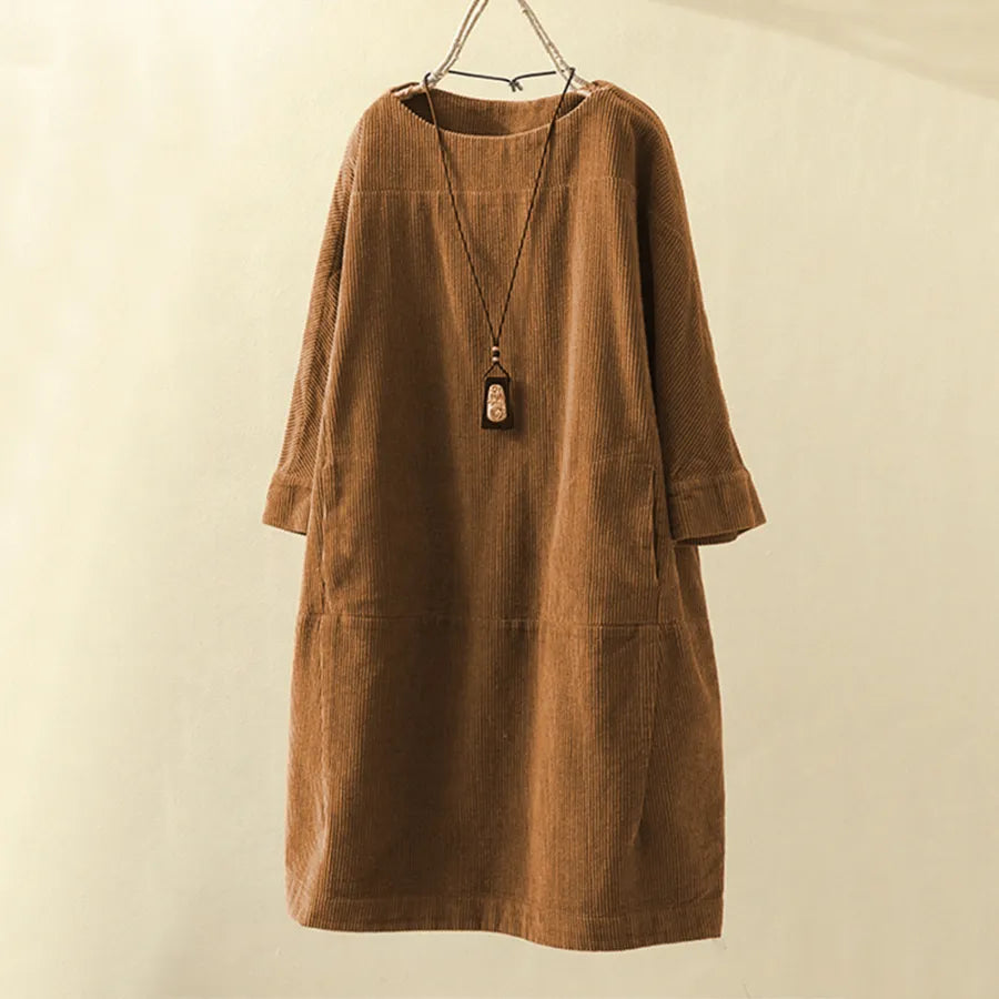 Cintia Velvet Dress Elegant Dress with Premium Casual Styling
