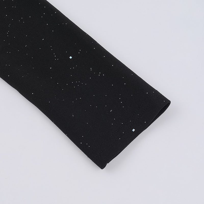 Graceful edge Dress Black