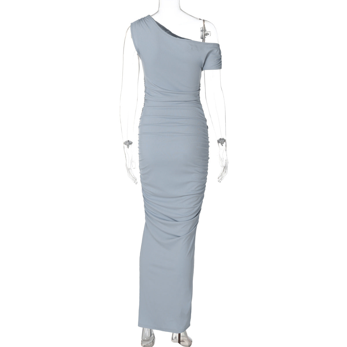 Mystical Off Shoulder Dress Grey
