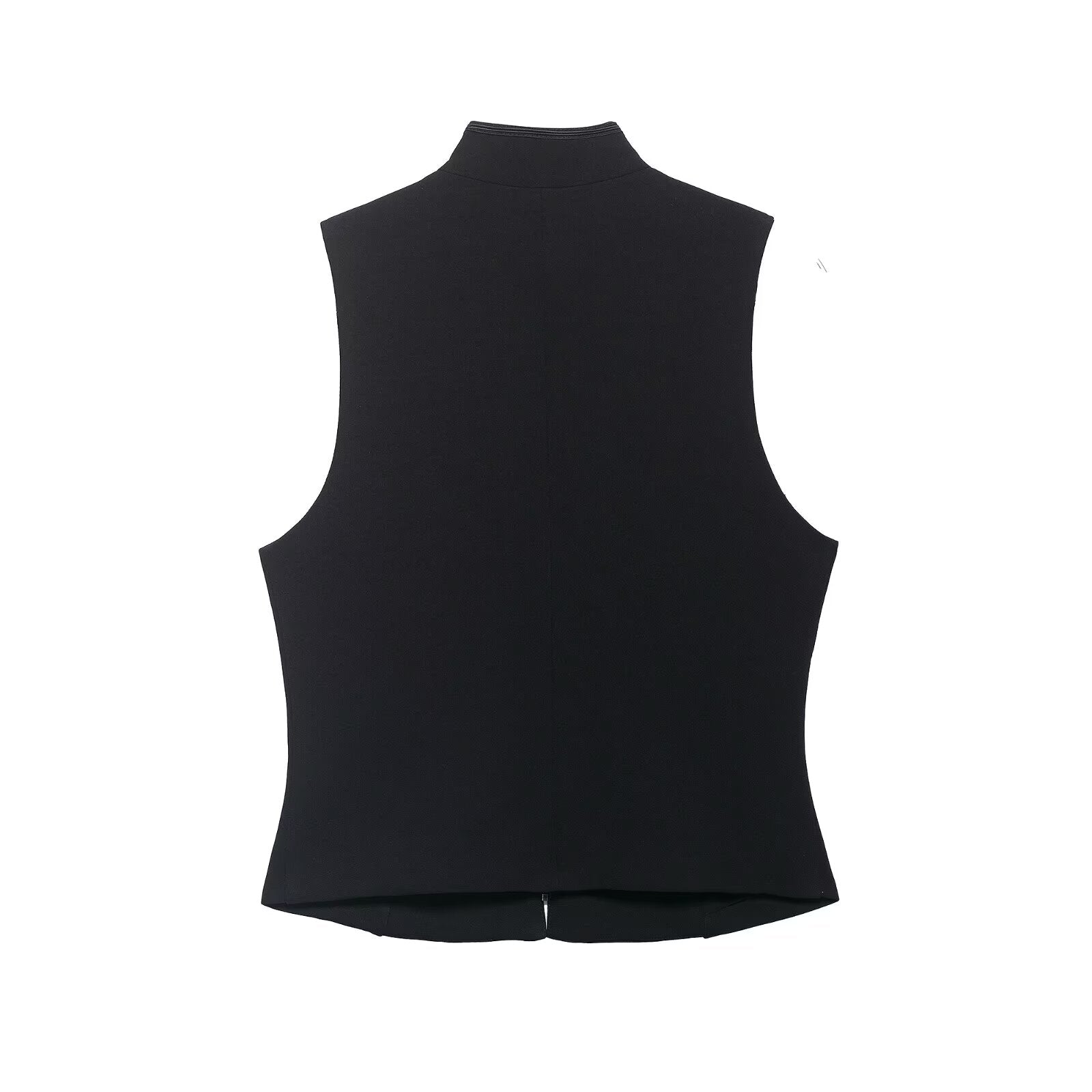 Women Clothing Summer Street Bends Hitches Ornament Vest Jacket