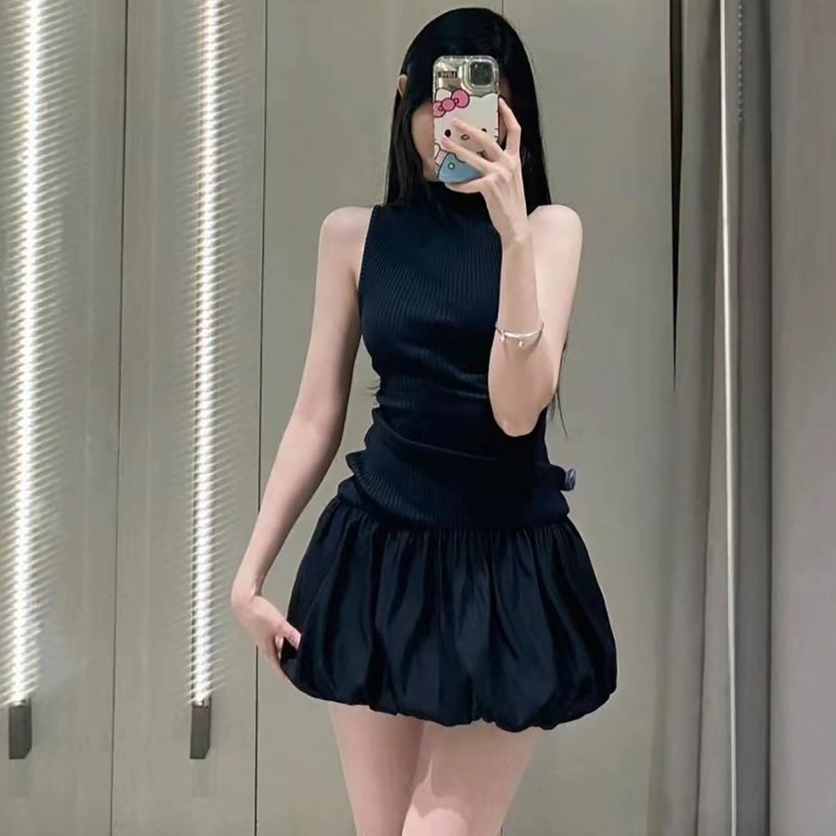 Bliss Mini Dress Black