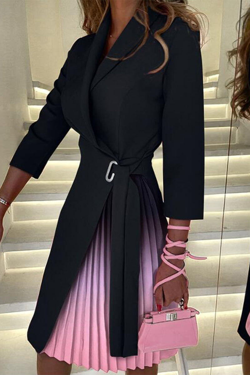 Teresa Elegant A Line Dress with Tailored Everyday Styling