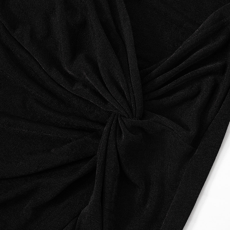 Doren Night Mini Dress Black