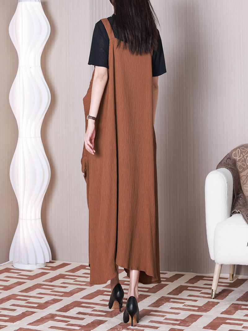 Like A Dream Round Neck A-line Dress