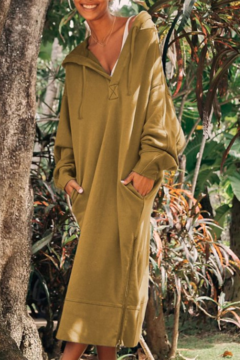 Josefina Casual Daily Long Dress with Modern Everyday Styling