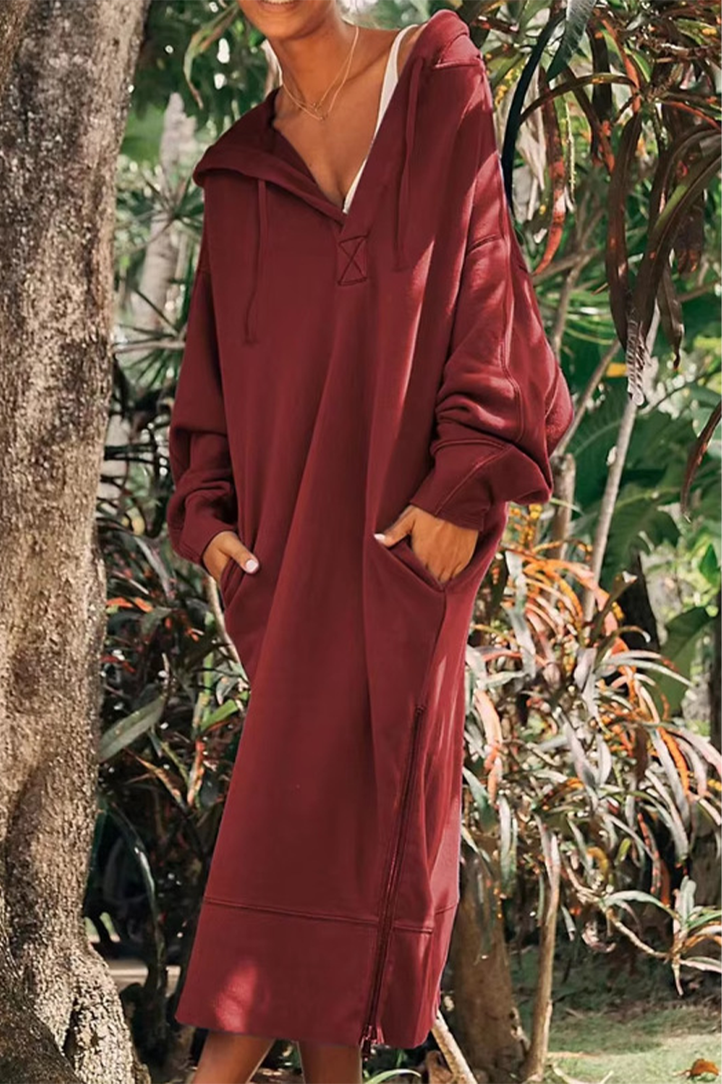 Josefina Casual Daily Long Dress with Modern Everyday Styling