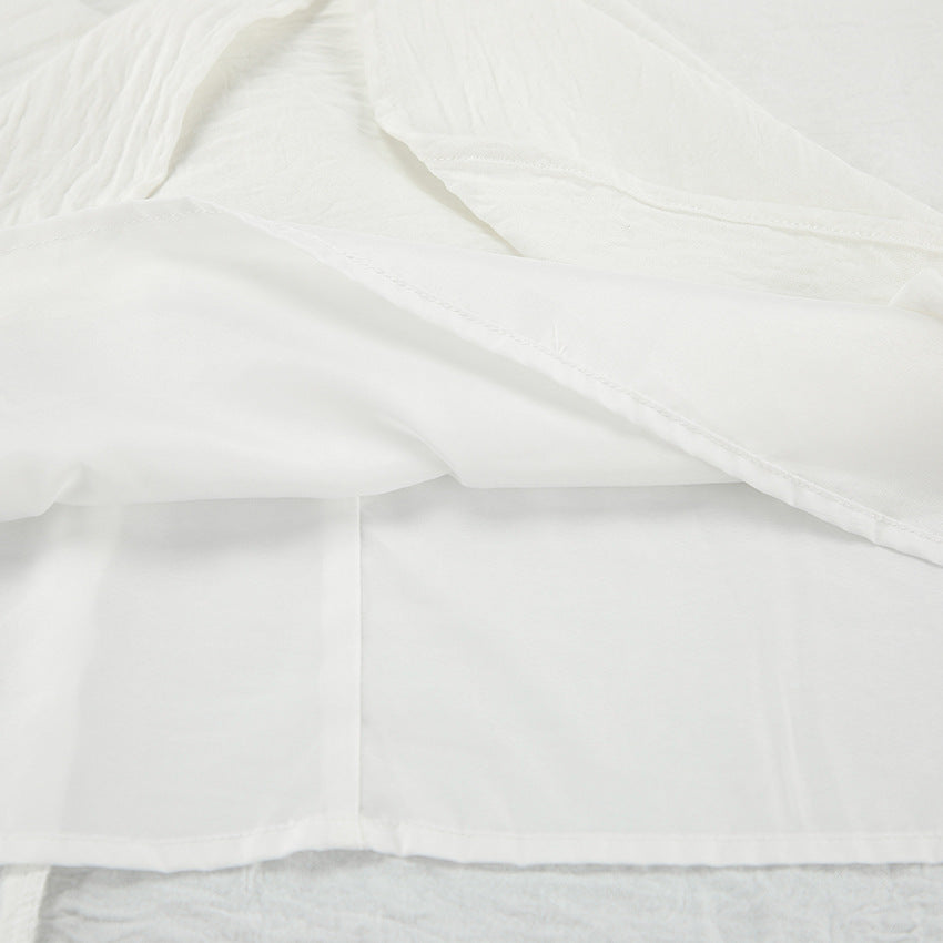 Fae Off Shoulder Dress White