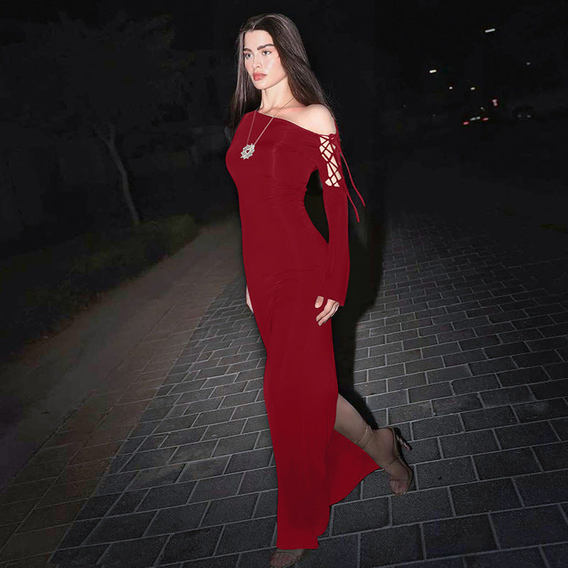 Tasmania Maxi Dress Red