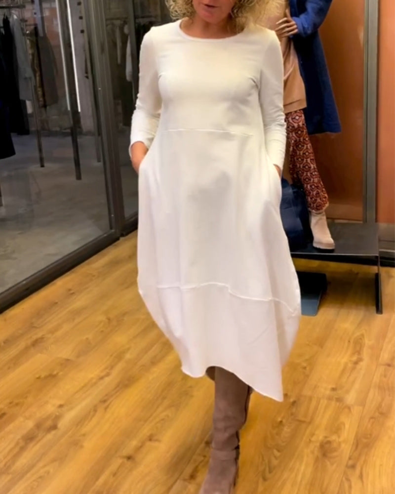 Frieda Long Dress With Dress with Modern Everyday Styling