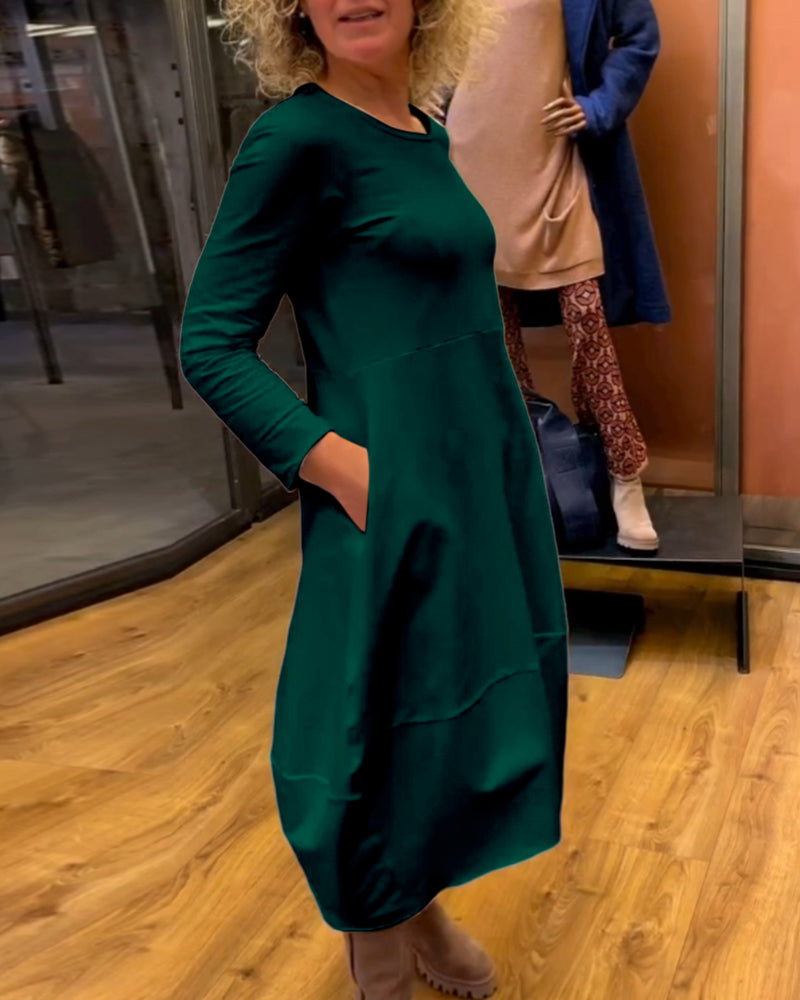 Frieda Long Dress With Dress with Modern Everyday Styling