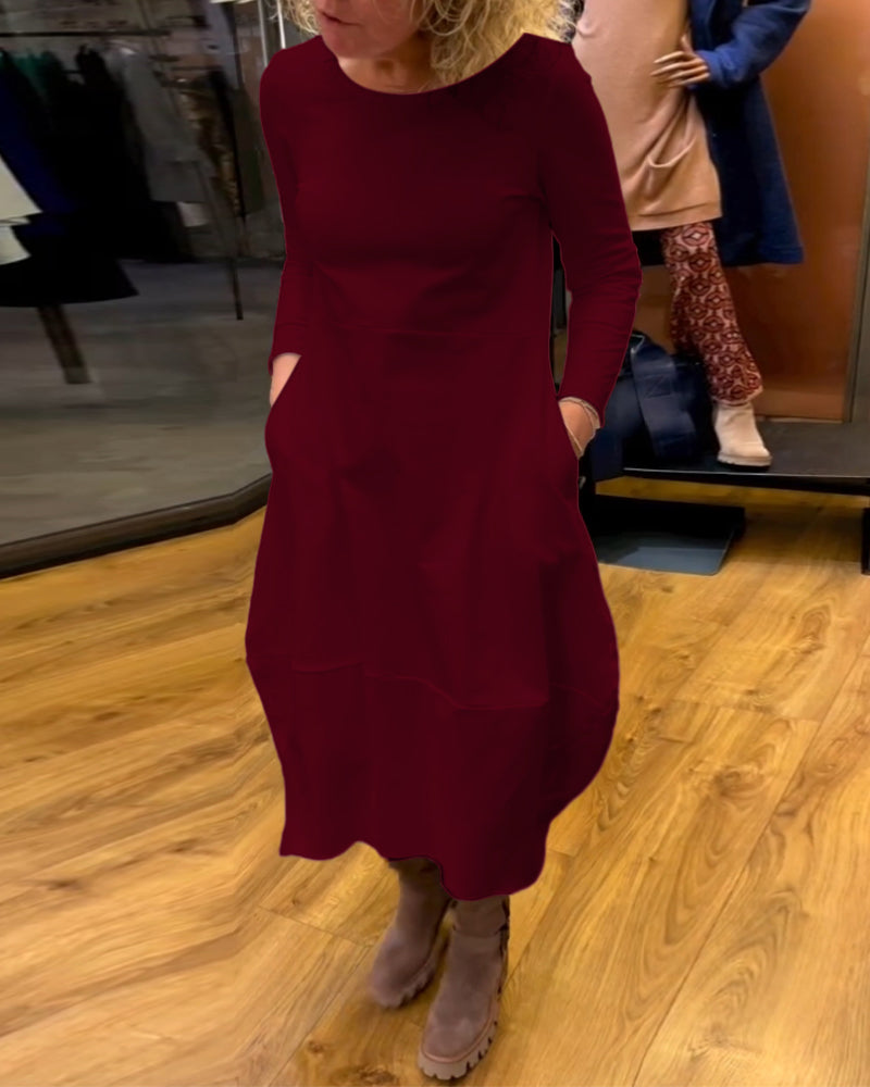 Frieda Long Dress With Dress with Modern Everyday Styling