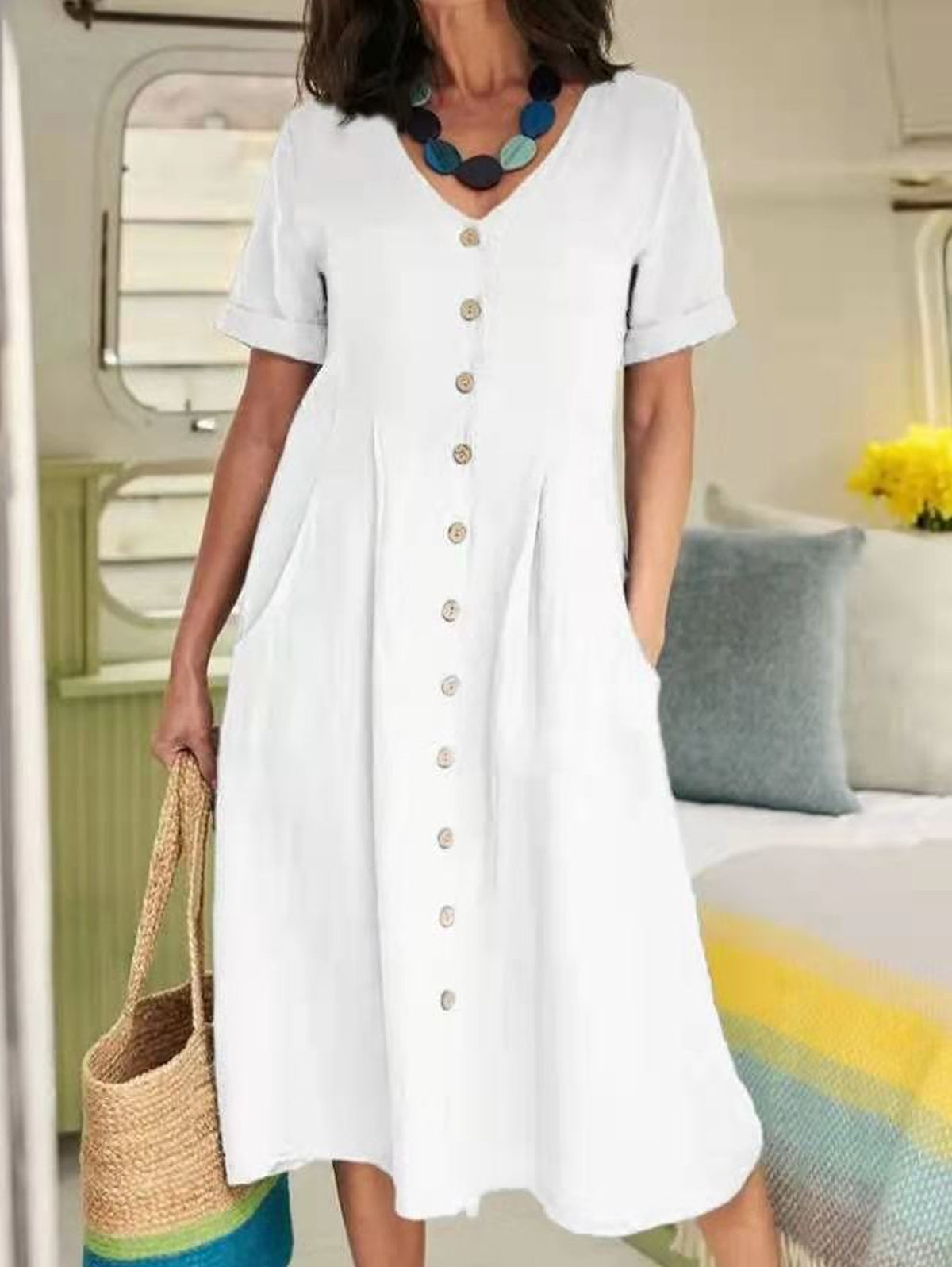 Elegantly Styled Dress for Everyday Wear