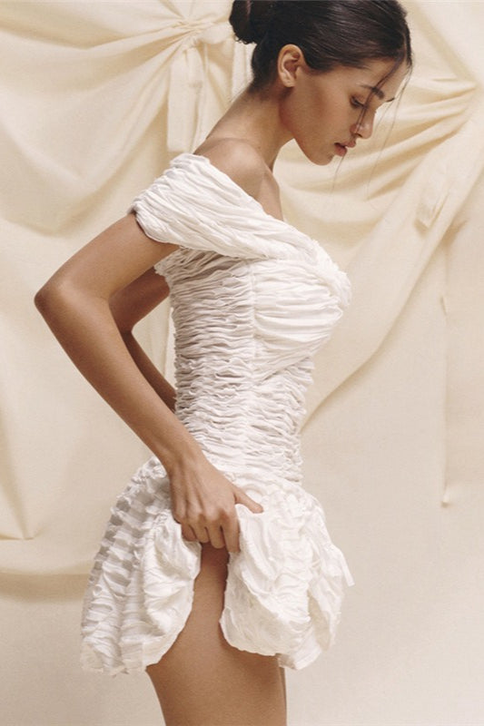 Flirty OffShoulder Party Dress