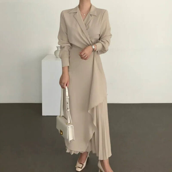 Reya Maxi Dress Beige