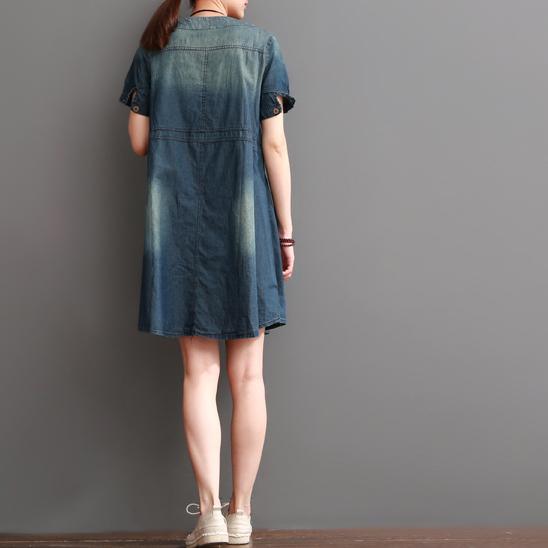 New denim dresses shift dress summer denim sundress