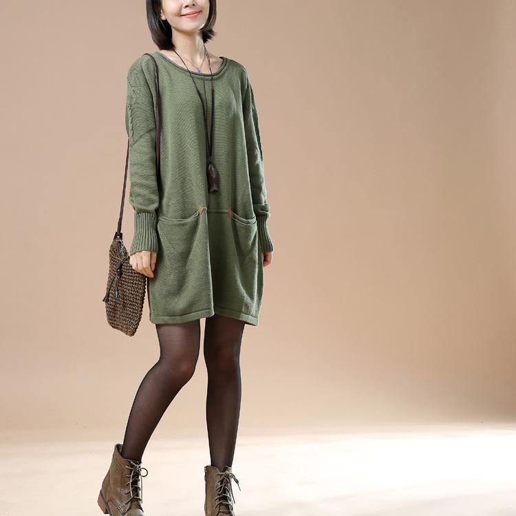 winter sweaters in green plus size women winter dress