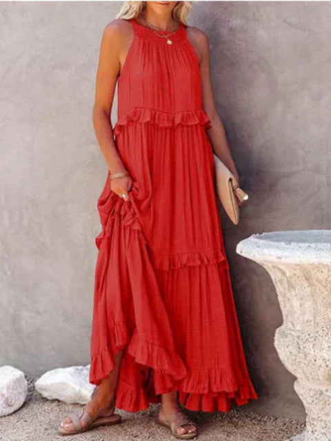 Delfina Casual and Relaxed Summer Dress for Women Wedding Guest Look