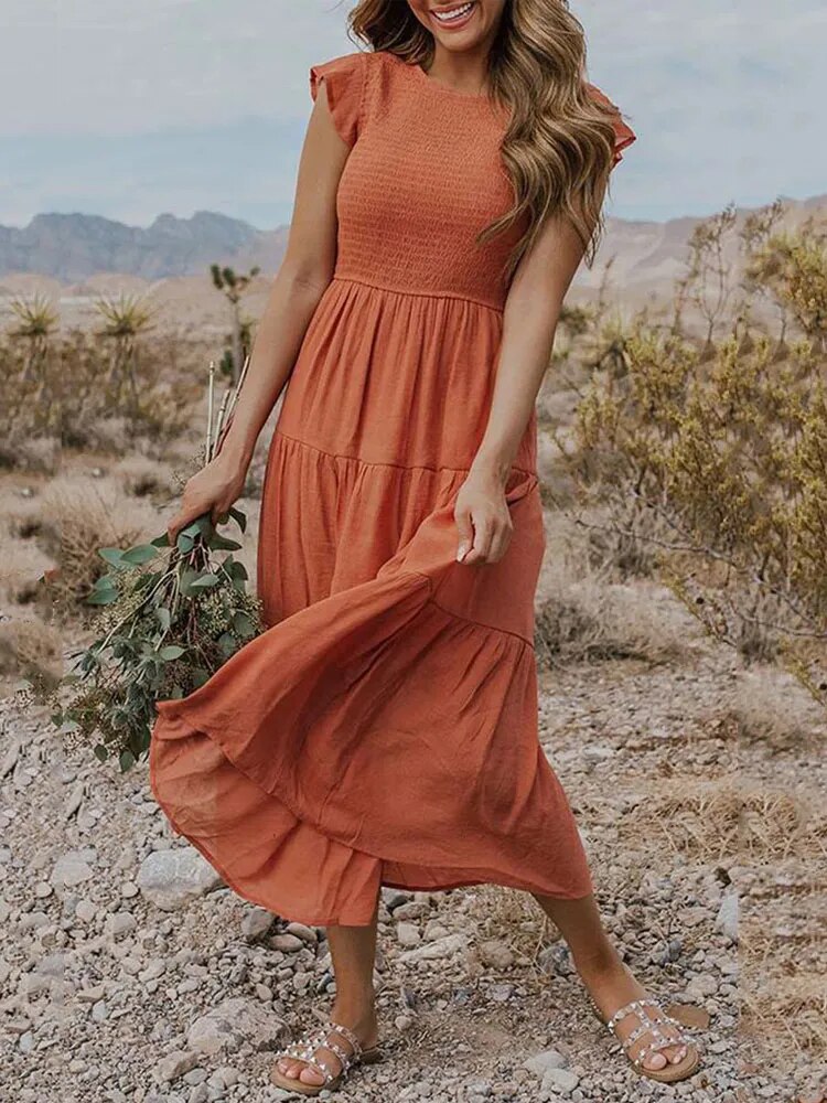 Yoselin Statement Maxi Dress Boutique Collection