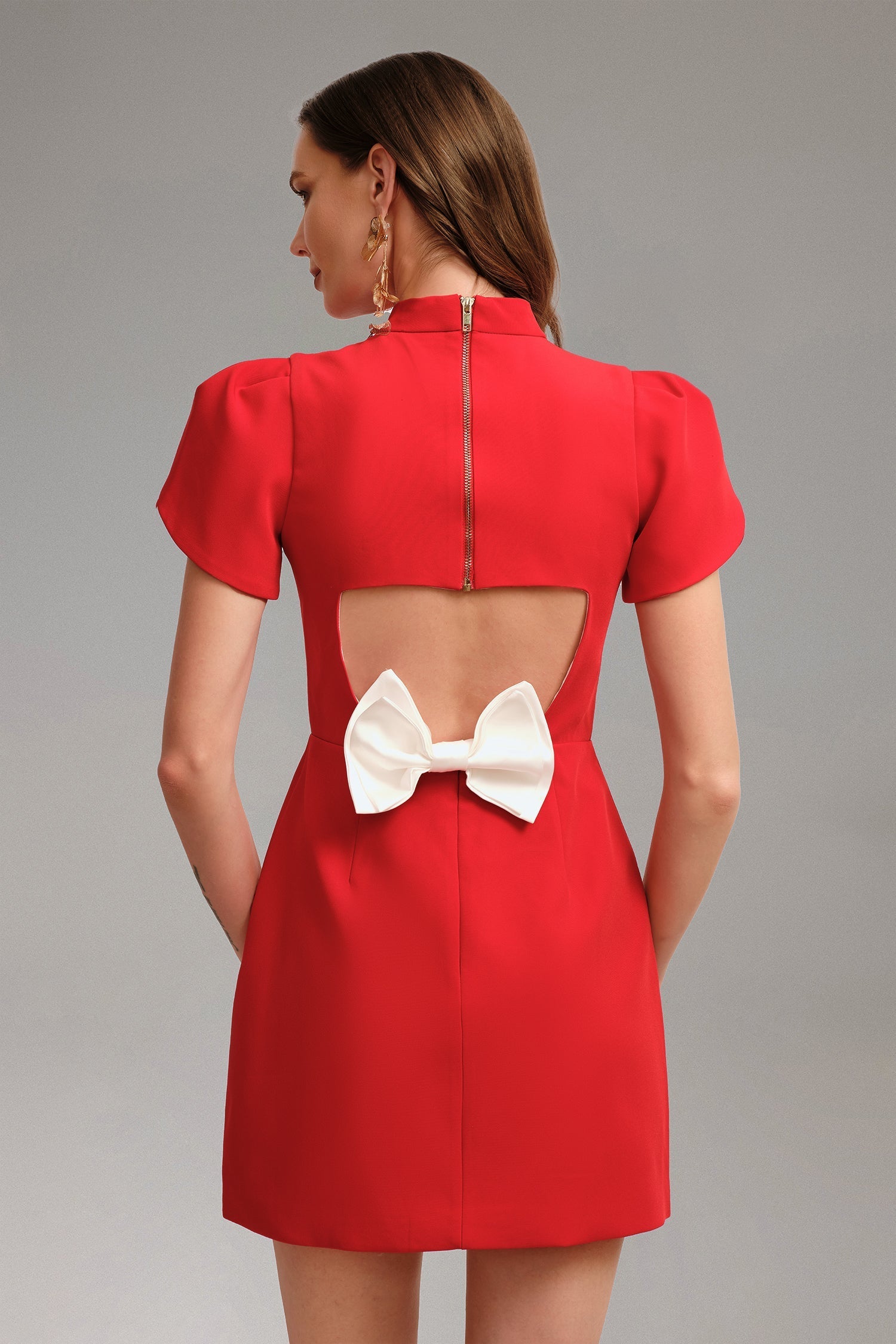 Backless Mini Dress