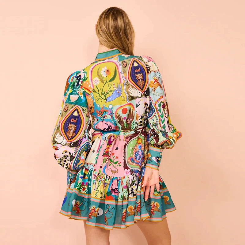 Dulce Dress with Long Sleeves for Women Timeless Daily Style