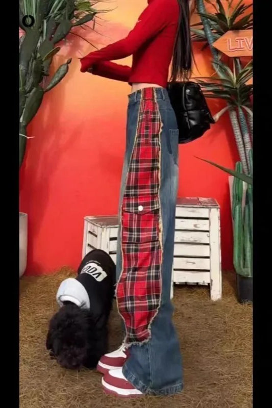 HipHop Patchwork Jeans