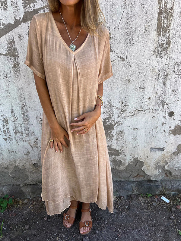 Sonia Chic and Relaxed Summer Dress for Women Light Breezy Style