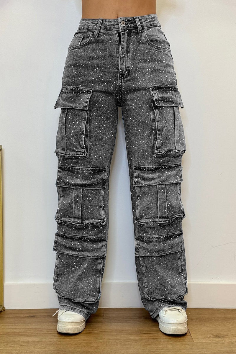 Rhinestone Jeans