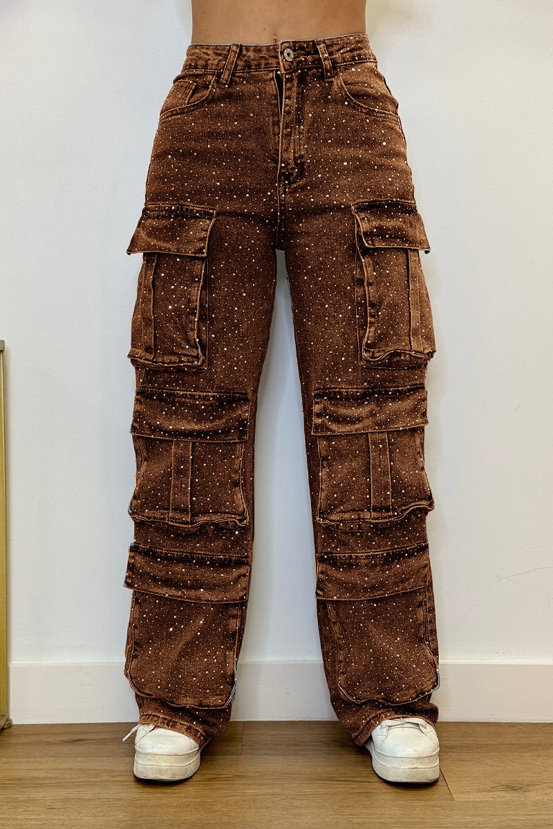 Rhinestone Jeans