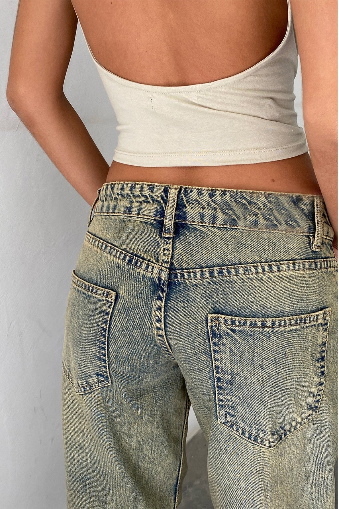 Classic Relaxed Fit Straight Leg Jeans