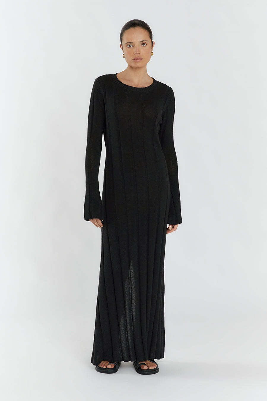A-Line Maxi Sweater Dress 5