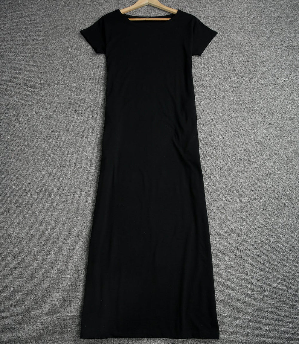 Ana Minimalist María Maxi Shirt Dress Chic Silhouette Collection