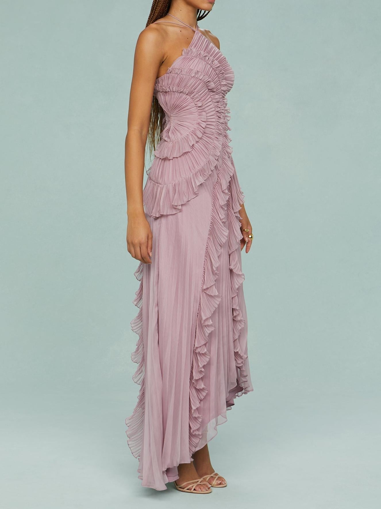 Ocean Whirlpool Maxi Dress