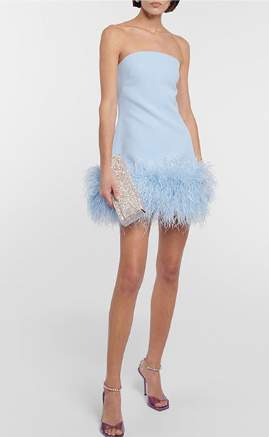 Seraya Mini Dress Blue