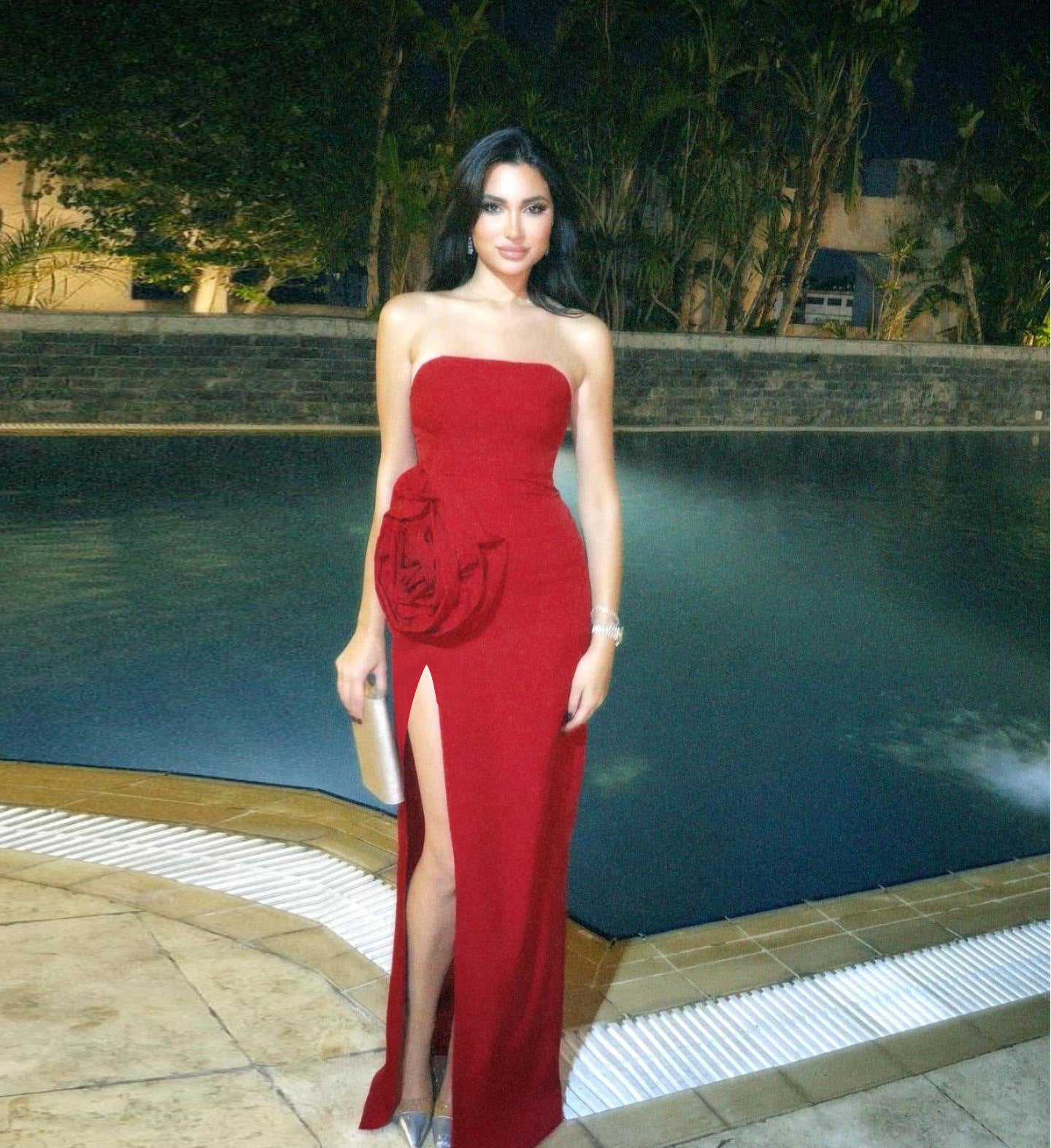 Fleming Maxi Dress Red