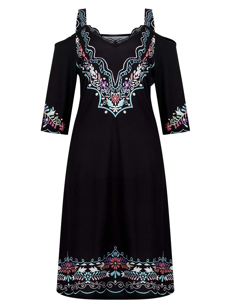 Sweet Elegant V Neck Short Sleeve Strap Short Dress