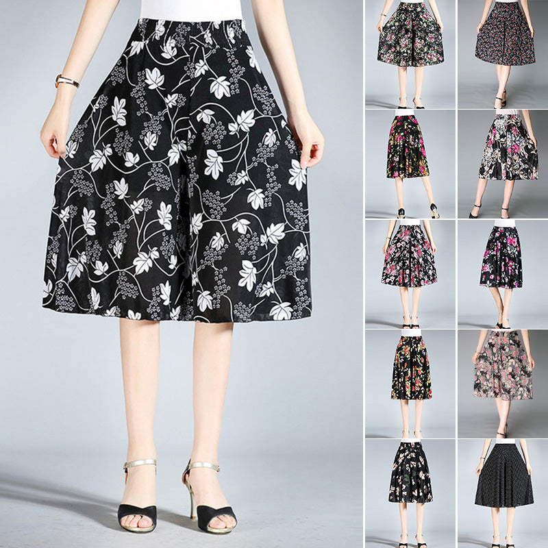 Vintage Style Wide Leg Culottes