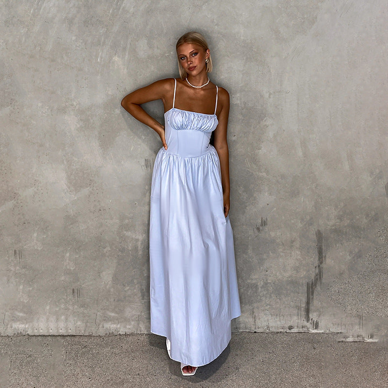 Alina Maxi Dress Light Blue